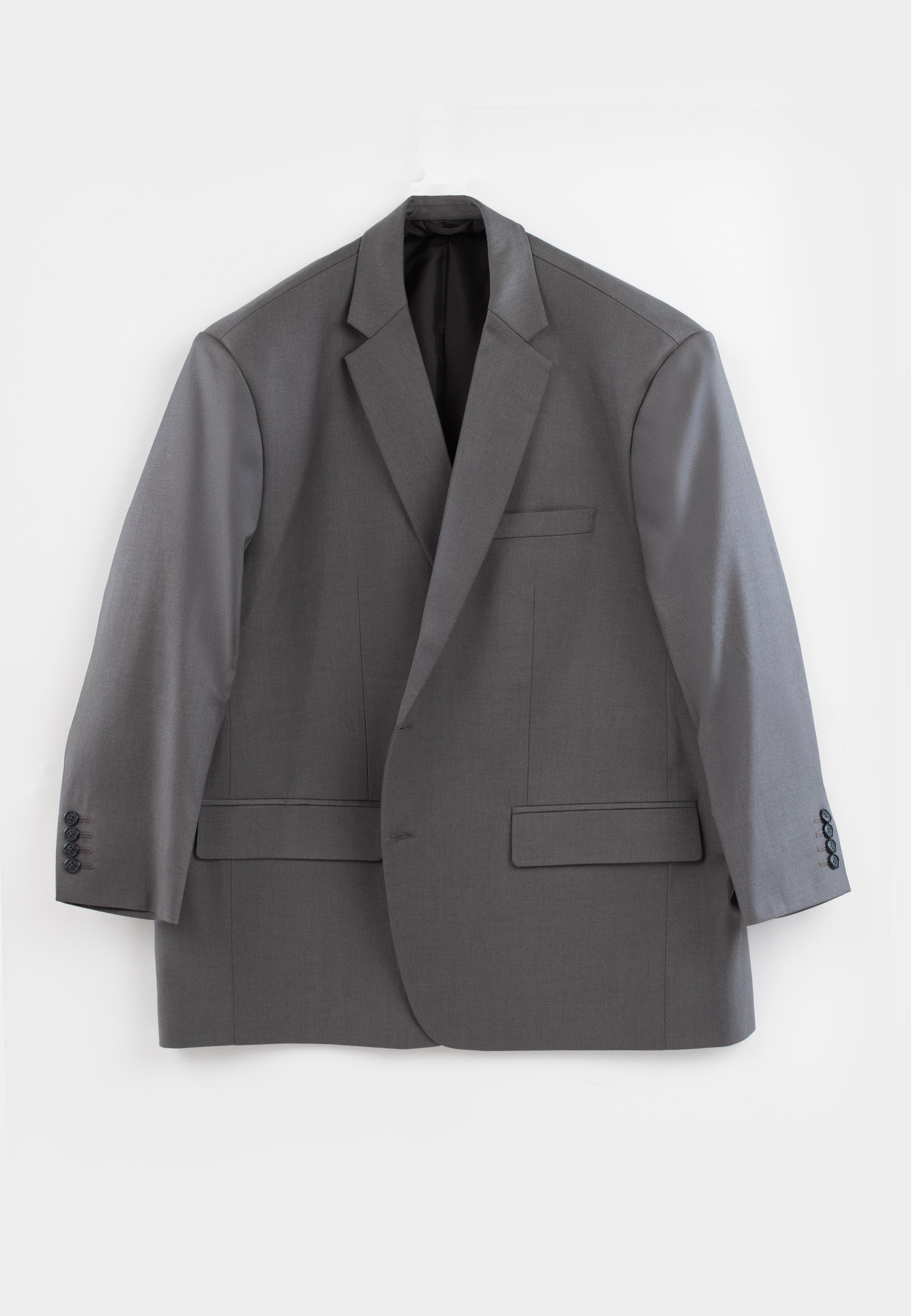 Tailored Blazer - Melange Grey