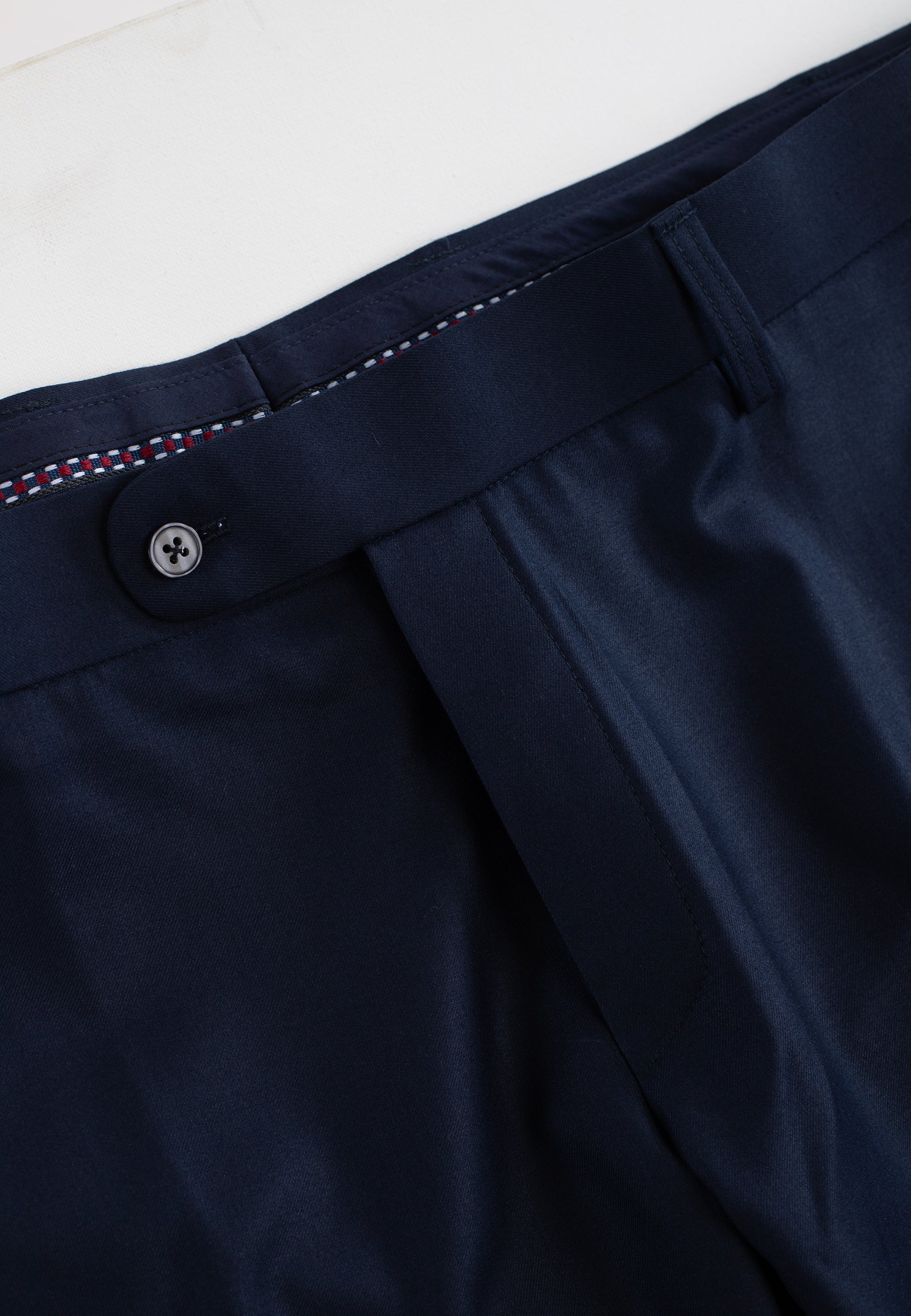 Tailored trousers - Navy blue