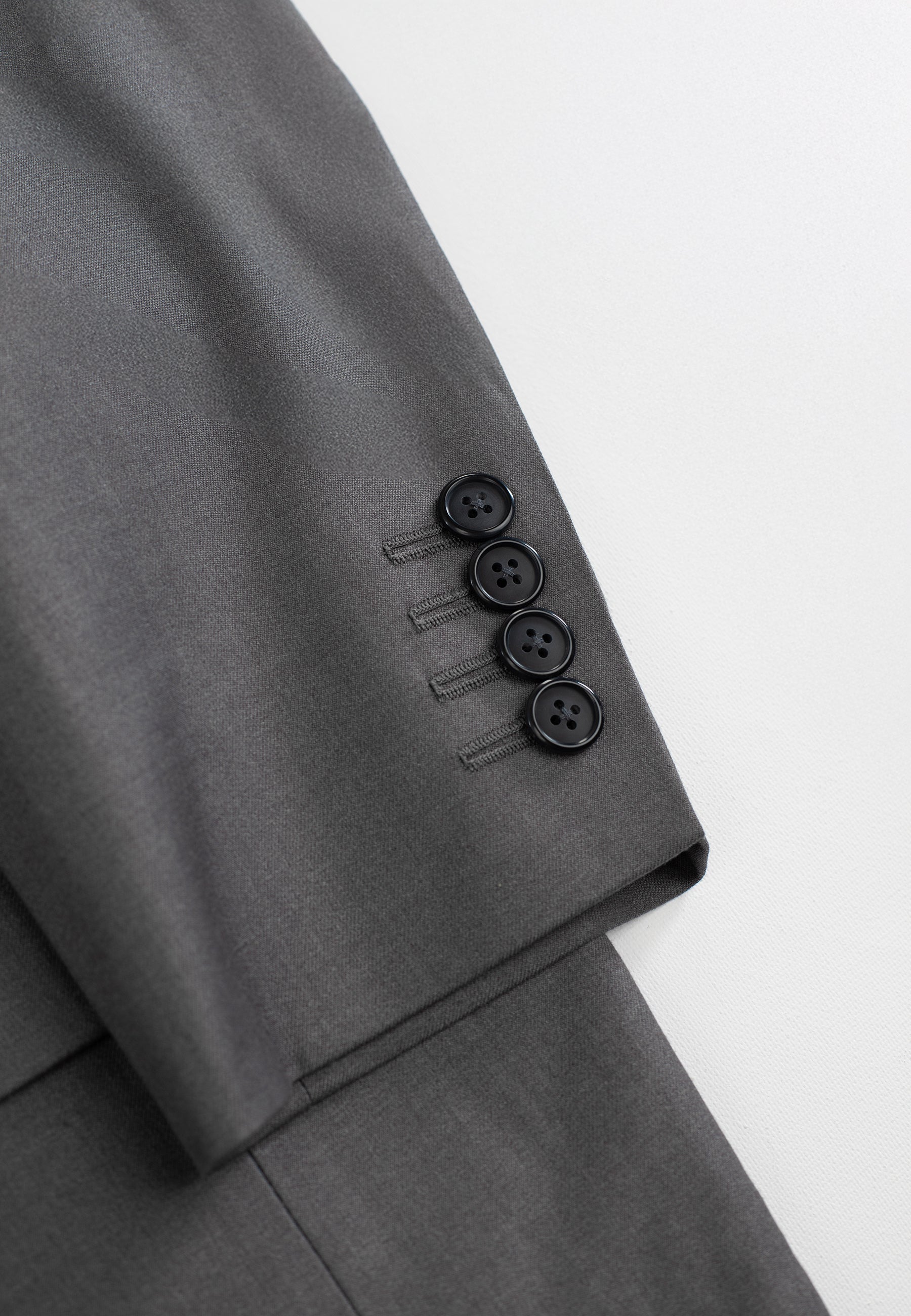 Tailored Blazer - Melange Grey