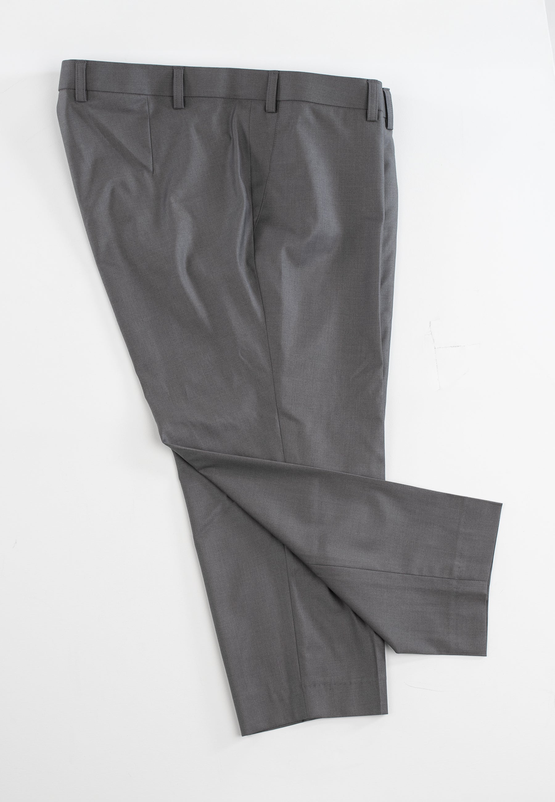 Tailored trousers - Melange Grey