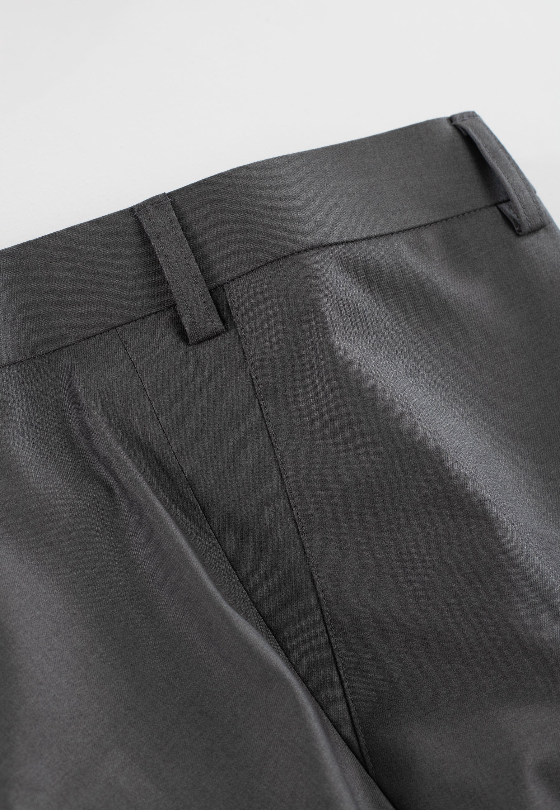 Tailored trousers - Melange Grey